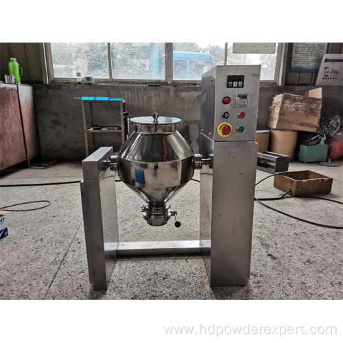 Rotating Drum W small powder mixer machine